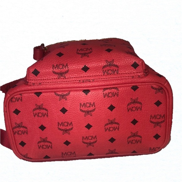 MCM Visetos Stark Side Studded Backpack Bag - Picture 5 of 12